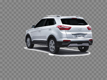 Silver Hyundai PNG Image Background