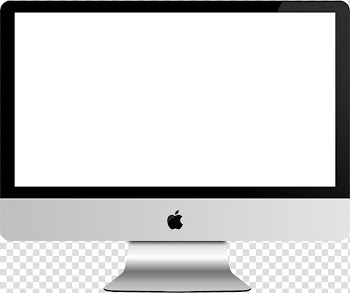 Silver iMac , Macintosh iMac G3 Computer monitor, White iMac transparent background PNG clipart