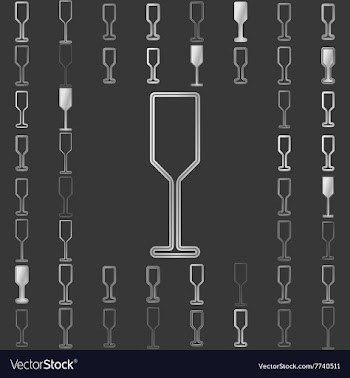 Silver line bar icon design set vector image