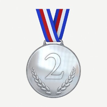 Silver medal clipart, collage element | Free PSD - rawpixel