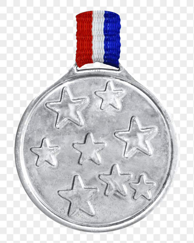 Silver medal png sticker, transparent | Free PNG - rawpixel