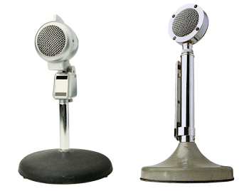Silver Microphone