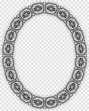 Silver Oval Frames , silver transparent background PNG clipart