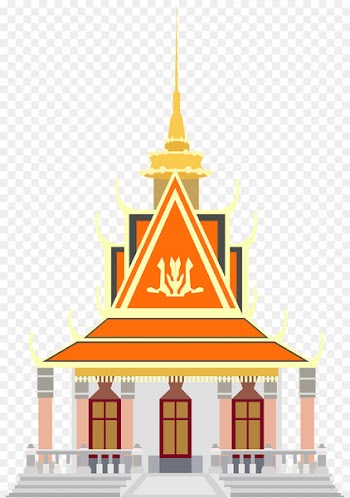Silver Pagoda, Phnom Penh North Temple Pagoda Clip art Japanese pagoda - temple 