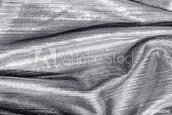 Silver silk fold