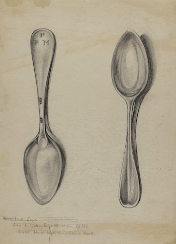 Silver Spoon (1935&ndash;1942) by Nicholas | Free Photo - rawpixel