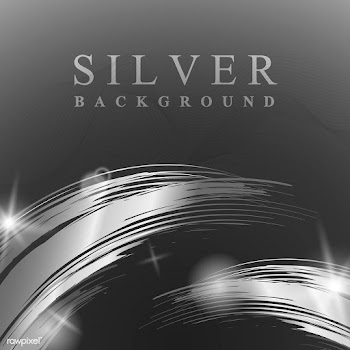Silver wave abstract background illustration | Free stock vector - 564475