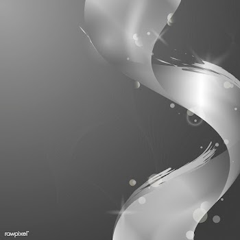 Silver wave abstract background illustration | Free stock vector - 564480