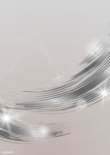 Silver wave abstract background illustration | Free stock vector - 564536
