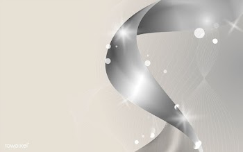 Silver wave abstract background illustration | Free stock vector - 564559