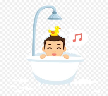 Silverfish Browns Clip art - Vector bath 