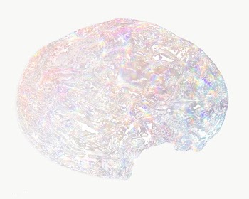 Silvery holographic cookie design element | Free  transparent png - 2352936