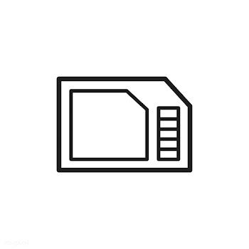 Simcard icon vector | Free stock vector - 533579
