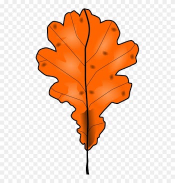 Similar Clip Art - Orange Leaf Clip Art