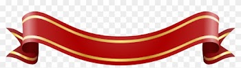 Similar Clip Art - Red Gold Banner Ribbon