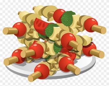 Similar Images For Bbq Plate Cliparts - Food Coloring Book For Adults