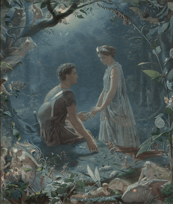Simmons-Hermia and Lysander. A Midsummer | Free Photo - rawpixel