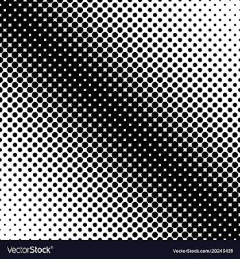 Simple abstract halftone dot pattern background vector image