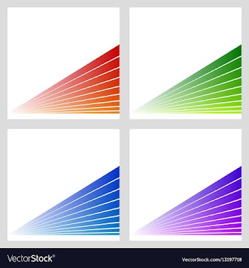 Simple abstract stripe background set vector image
