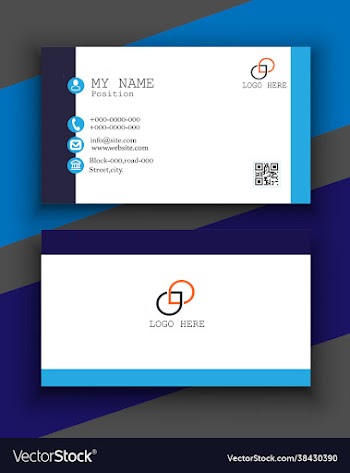 simple and clean business card free
