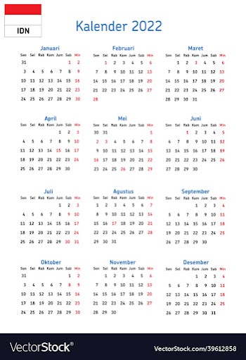 simple annual 2022 year wall and book calendar