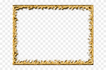 Simple Black Frame Png Black And Gold Frame Png Black - Gold Frame Background Png