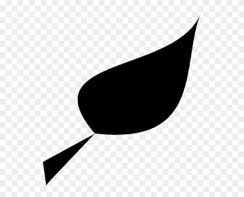 Simple Black Leaf Clip Art At Clker Com Vector Clip - Leaf Clip Art Black