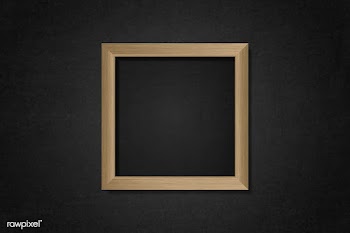 Simple blank frame on the wall | Free stock vector - 584209