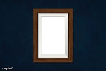 Simple blank frame on the wall | Free stock vector - 584210