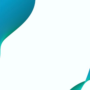 Simple blue blank background vector for business