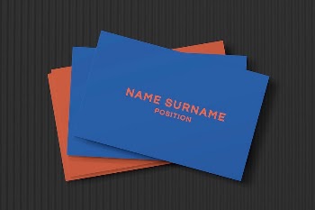 Simple business card mockup vector | Free Vector Mockup - rawpixel