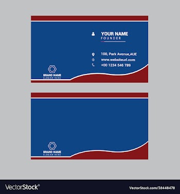 simple business card template