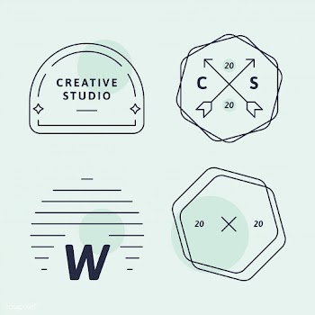 Simple business logo set | Free stock vector - 679738