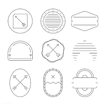 Simple business logo set | Free stock vector - 679739