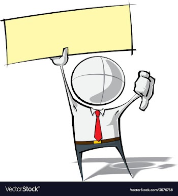  					Simple Business People Thumbs Down Label vector image														