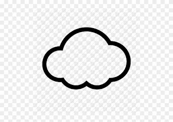 Simple Cloud Icon - Cloud Icon