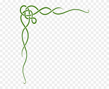 Simple Corner Scroll Designs Clip Art - Irish Clip Art Border