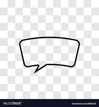 simple dialogue black line style