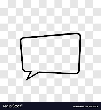 simple dialogue black line style