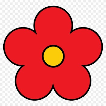 Simple Flower Cliparts Free Download Clip Art Free - Cute Red Flower Clipart