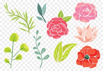Simple Flowers Flower Designs Floral Ornament CD-ROM and Book Clip art - body painting 