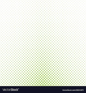 Simple geometrical pine tree forest pattern vector image