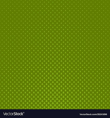 Simple geometrical pine tree forest pattern vector image