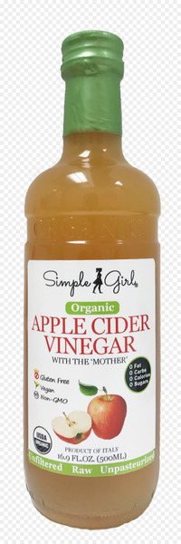 Simple Girl Organic Apple Cider Vinegar, Natural Foods, Food, Apple Cider Vinegar, Juice PNG