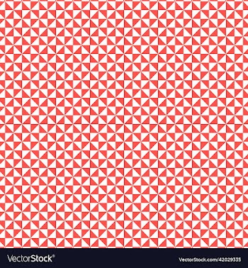 simple grid red triangle background pattern