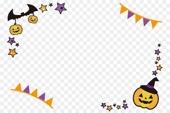 Simple Happy Halloween Transparent PNG Frame.png - others 