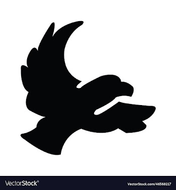simple icon eagle - eps 10