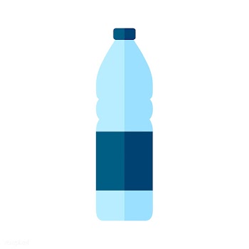 Simple illustration of a bottled drink | Free stock vector - 250450