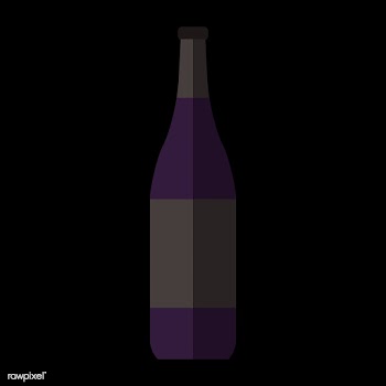 Simple illustration of a bottled drink | Free stock vector - 250472