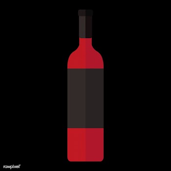 Simple illustration of a bottled drink | Free stock vector - 250484